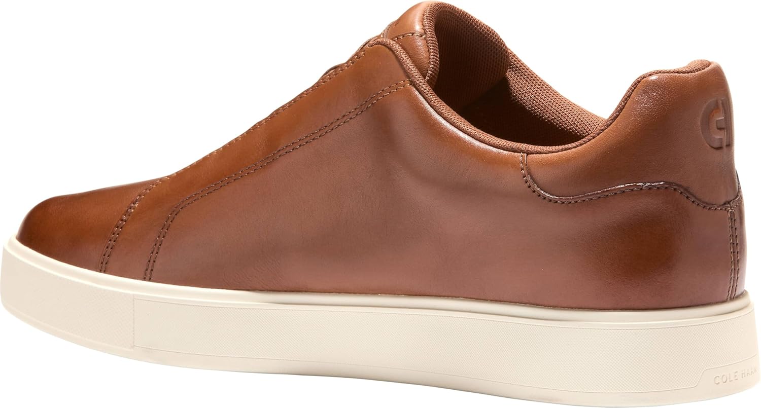 Мужские слипоны Cole Haan Grandpro Luxe, бежевый/слоновая кость — фото 3