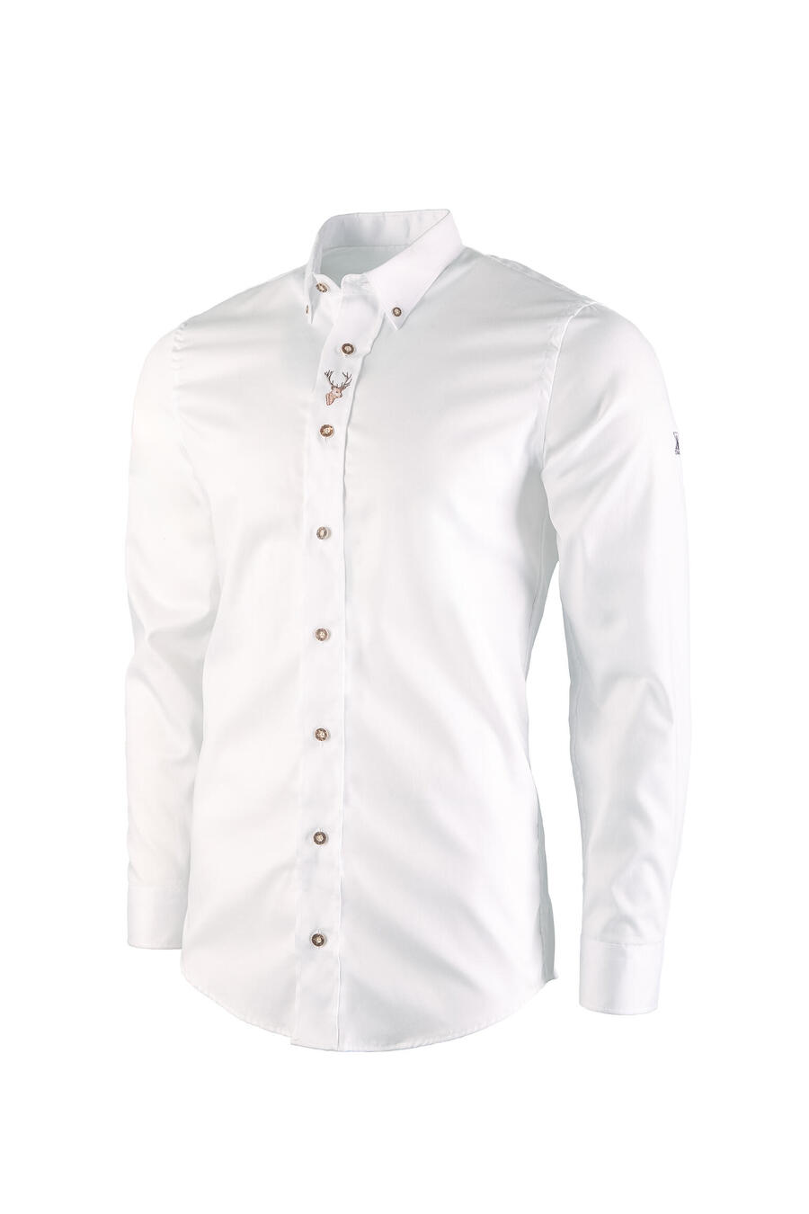 

Мужская охотничья рубашка Tagart Rut SLIM с вышивкой оленя