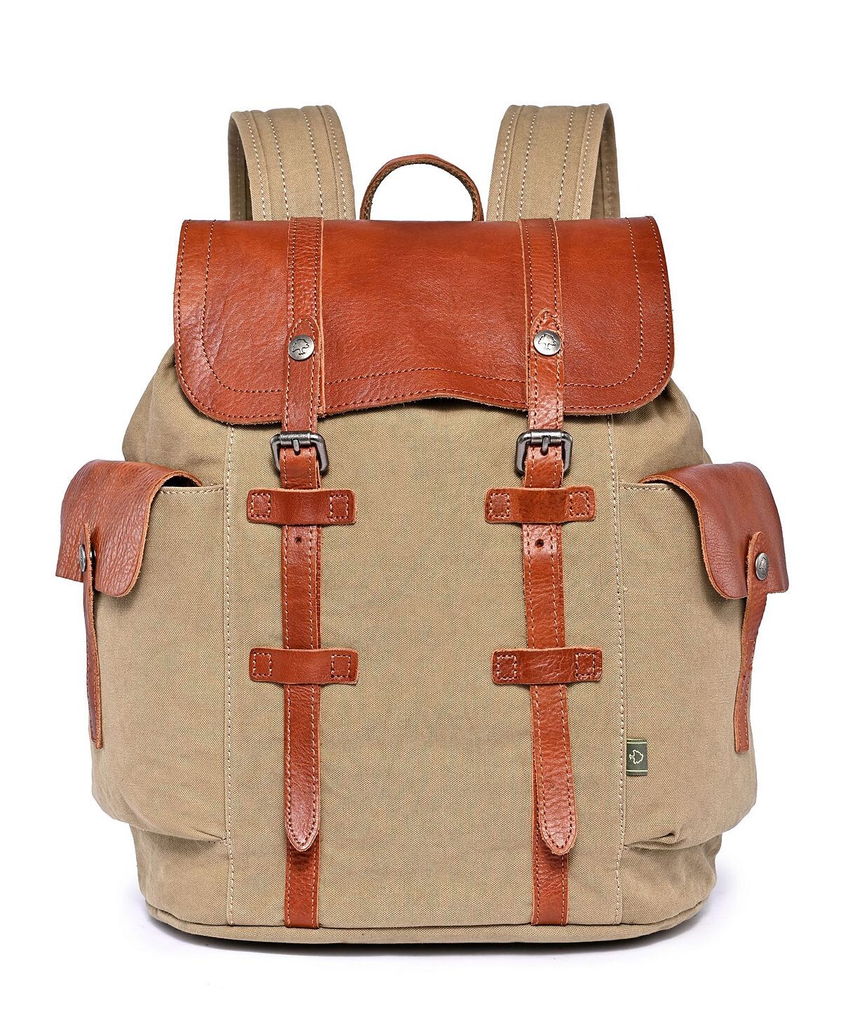 

Холщовый рюкзак Hosta Valley TSD BRAND, хаки
