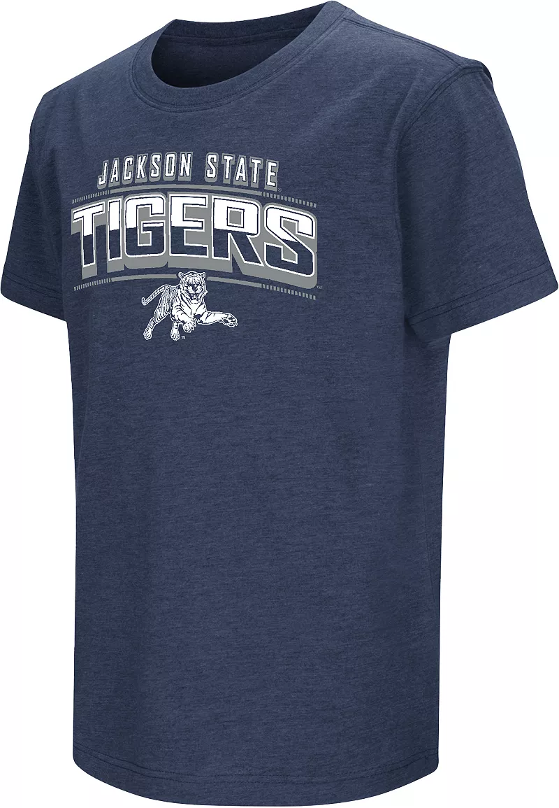 

Темно-синяя рекламная футболка Colosseum Youth Jackson State Tigers