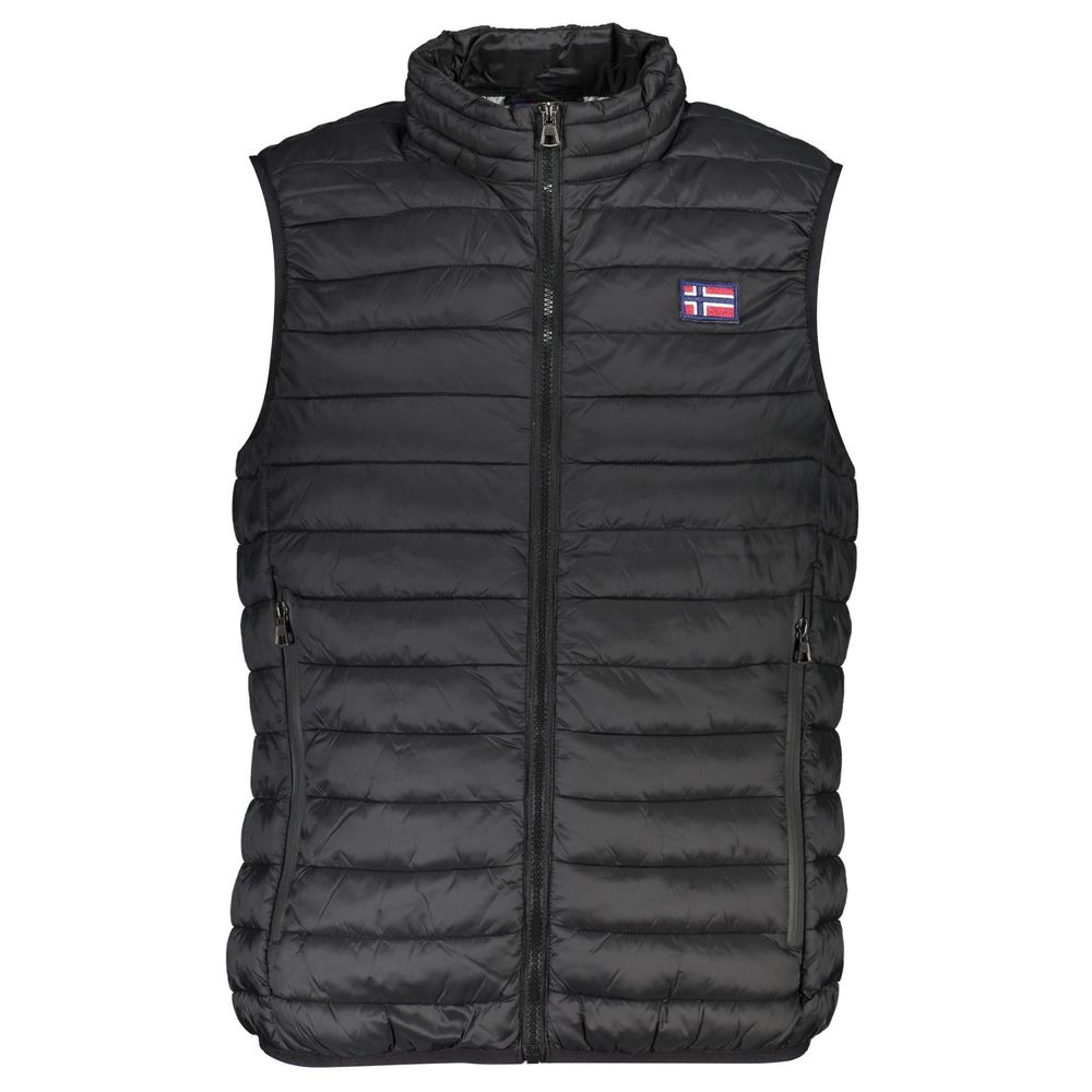 

Черная куртка из полиэстера Geographical Norway, черный