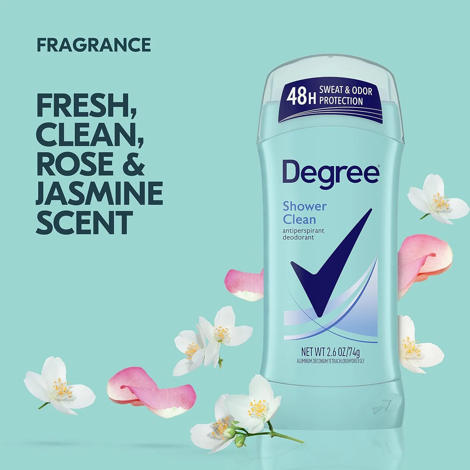 Женский дезодорант-антиперспирант «Shower Clean» от Degree Women Degree — фото 4