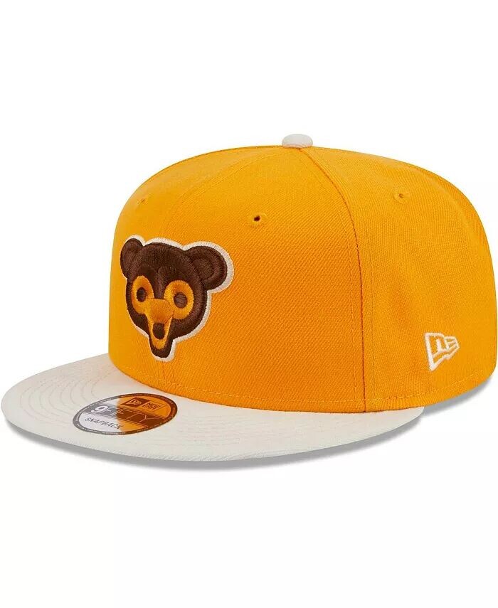 

Мужская золотая бейсболка Chicago Cubs Tiramisu 9FIFTY Snapback New Era