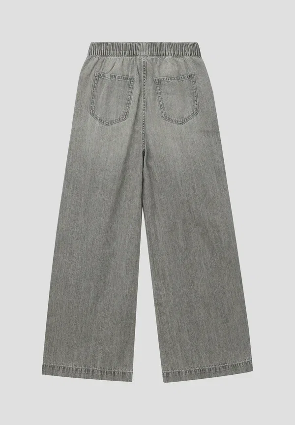 Джинсы S.Oliver, модель wide leg relaxed fit, серый — фото 3