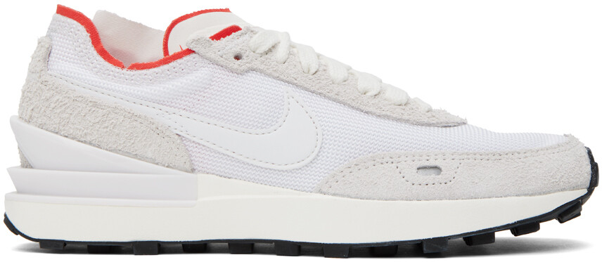

Бело-бежевые винтажные кроссовки Nike Waffle One, Бежевый, Бело-бежевые винтажные кроссовки Nike Waffle One