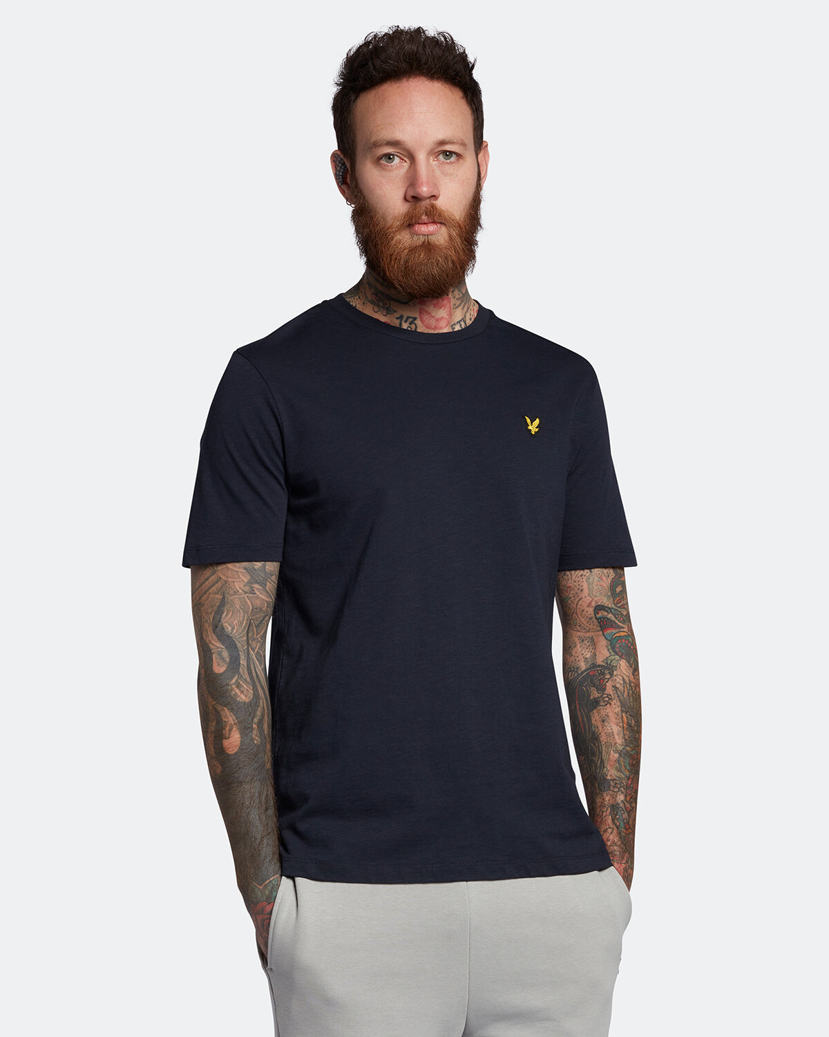 

Узкая футболка Lyle & Scott, синий