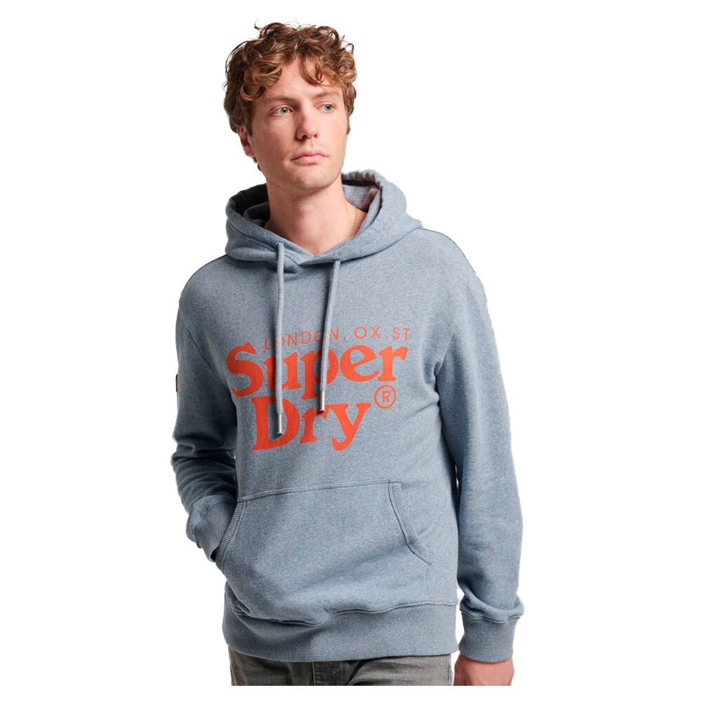 

Худи Superdry Venue Classic Logo, синий