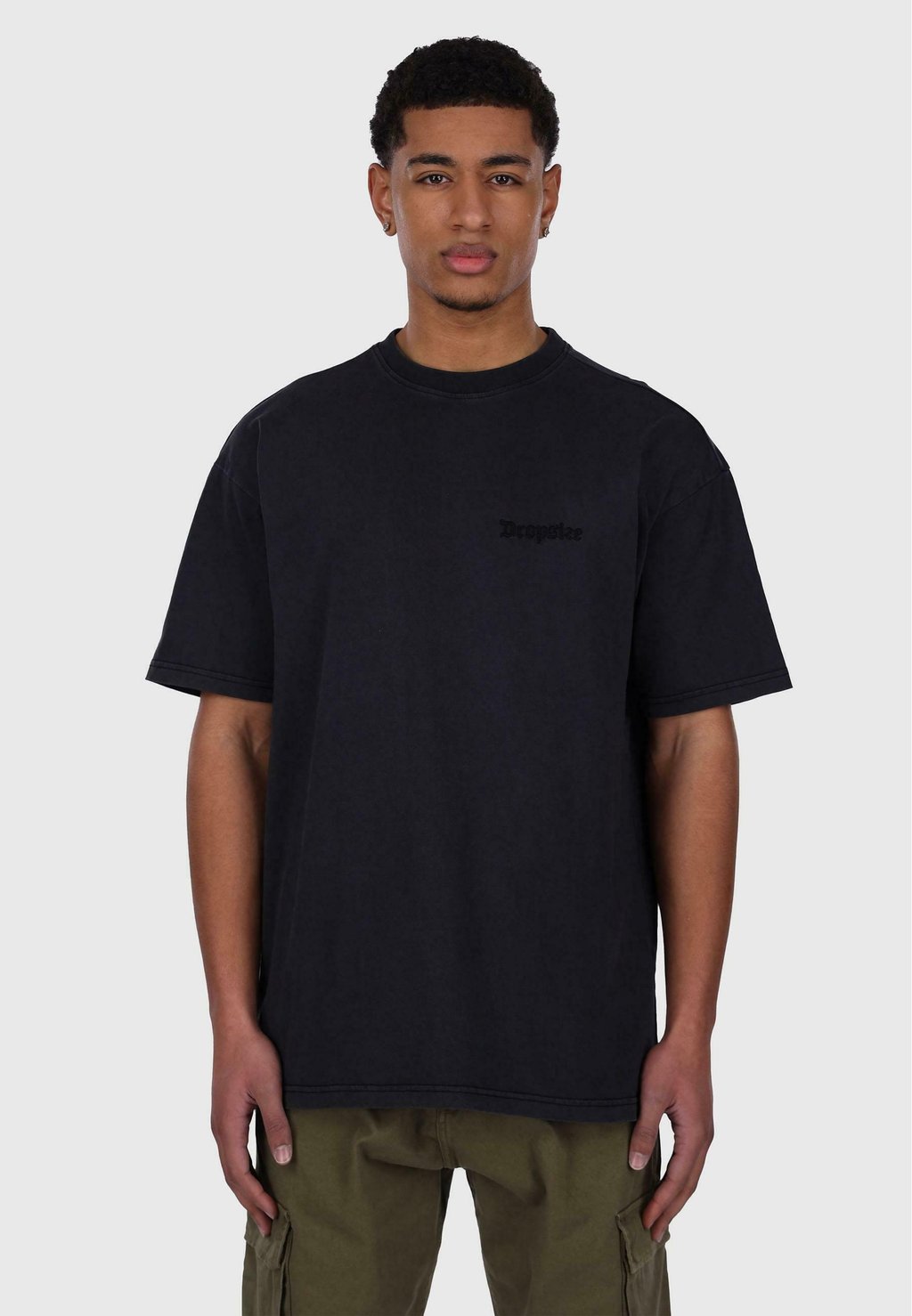 

Базовая футболка REGULAR FIT Dropsize, черный