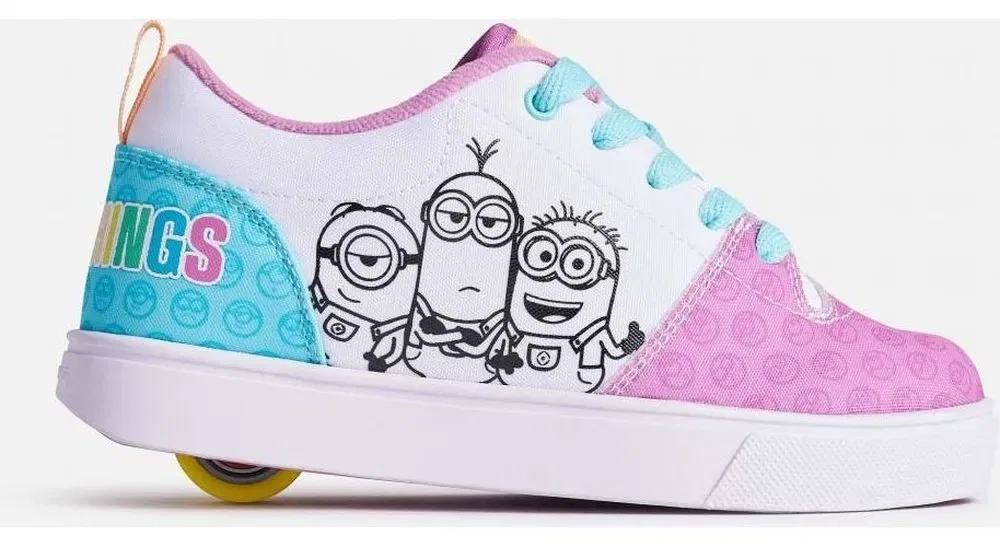 Сникерсы низкие с роликами, Heelys, мультиколор