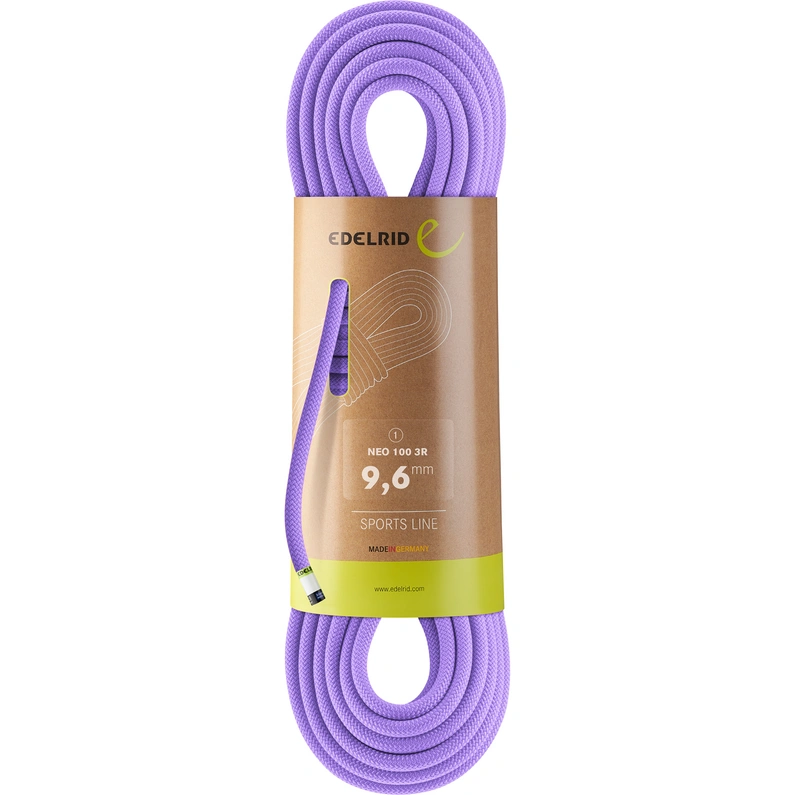 

Альпинистская веревка Neo 100 3r 9.6 Edelrid, lavender