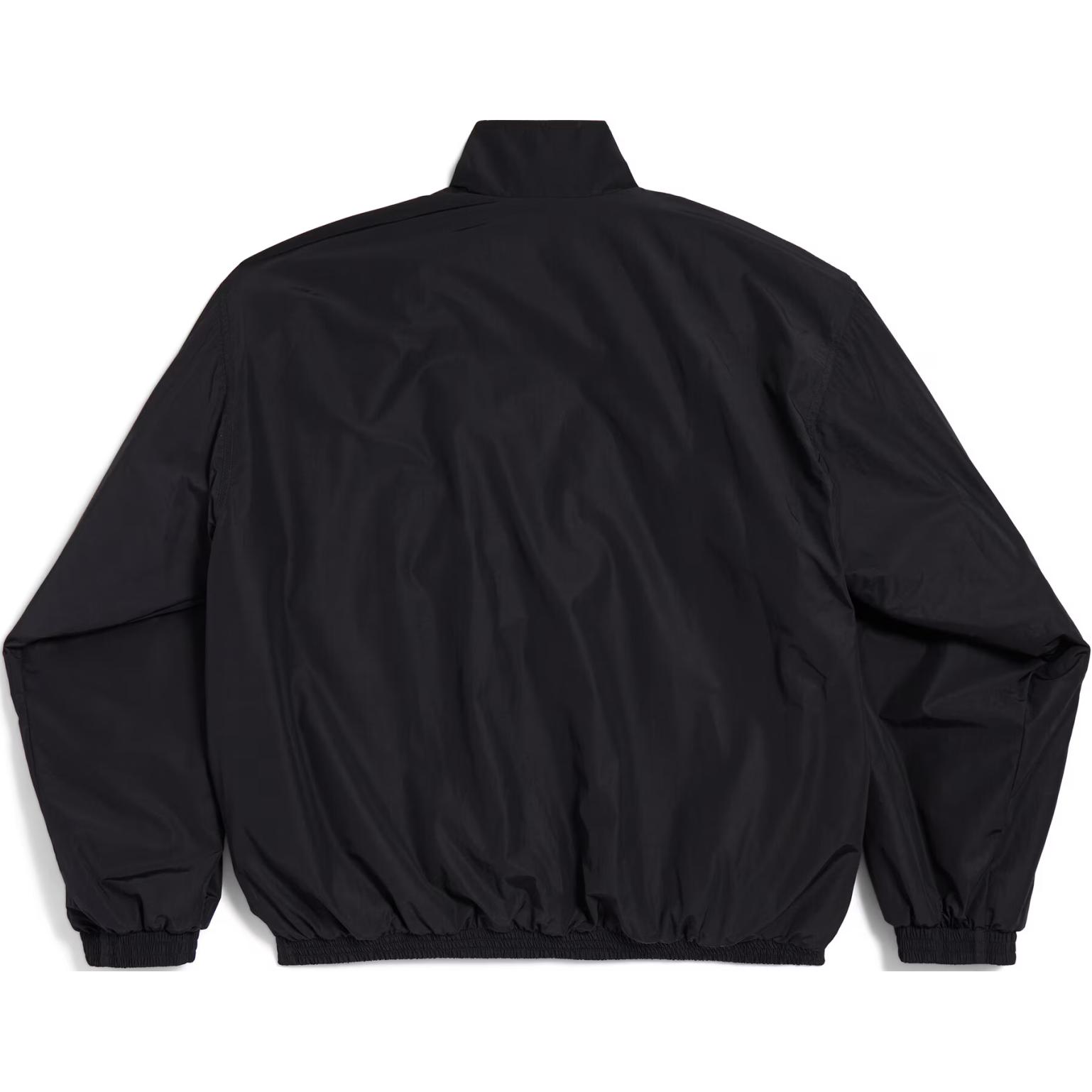 Balenciaga Женская куртка свободного кроя черная, Black — фото 4
