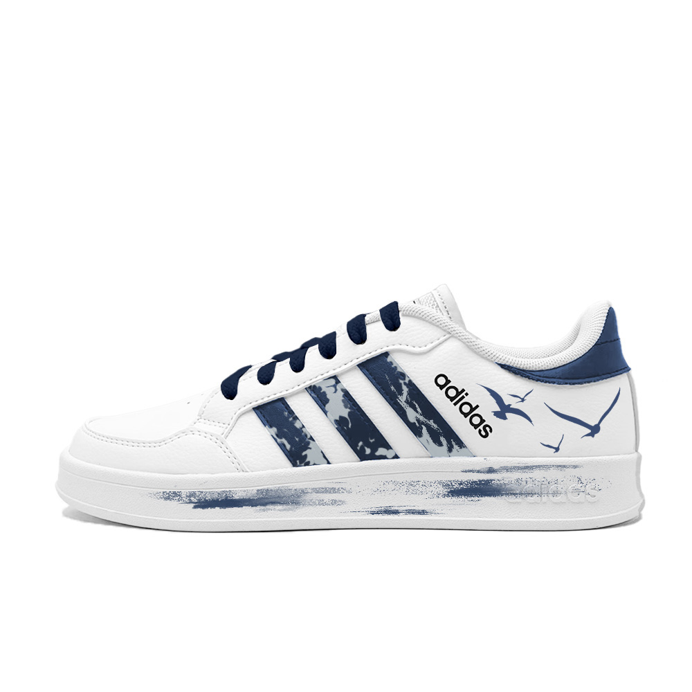 

Adidas Neo Низкие, износостойкие, амортизирующие кроссовки для скейтбординга Breaknet Wild And Soaring, синие, для мужчин