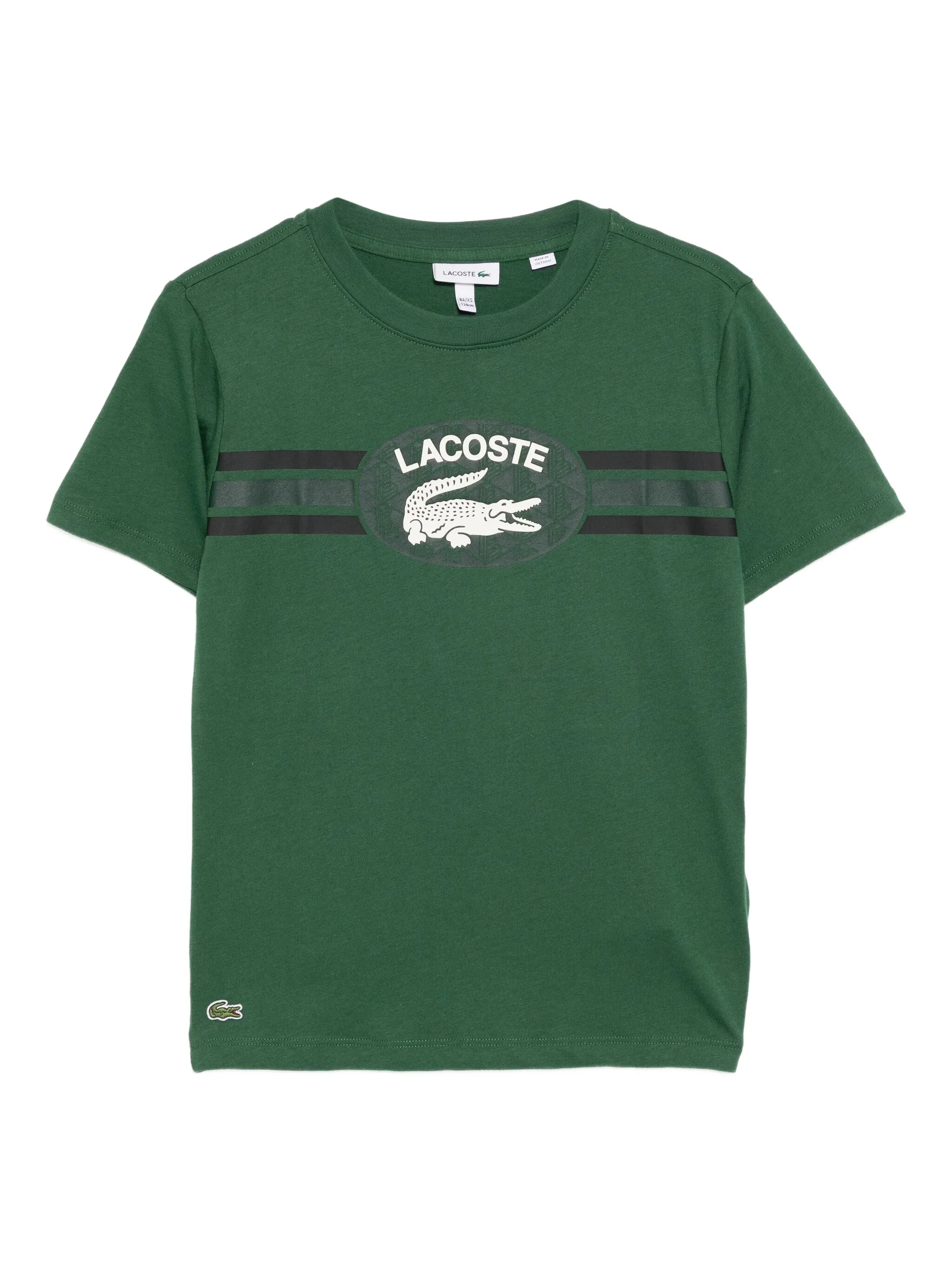 

Футболка с монограммой Lacoste, зеленый