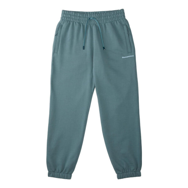 

Брюки x pharrell humanrace logo sweatpant 'blue grey' Adidas, мультиколор
