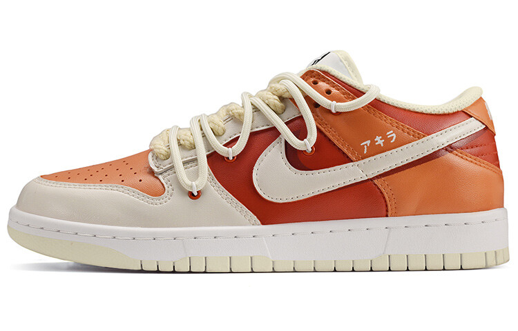 

Кроссовки Nike Dunk Skateboard Shoes Men Low-Top Red/Orange White