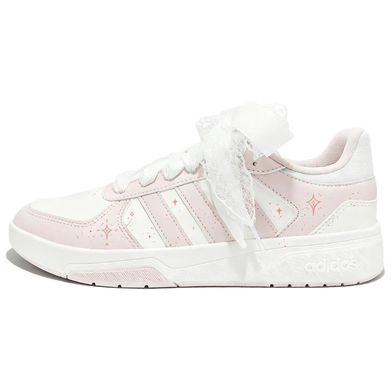 Кроссовки Pink Starry Sky Adidas Pink — фото 3
