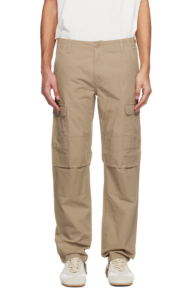 

Carhartt Work In Progress Бежевые авиационные брюки-карго