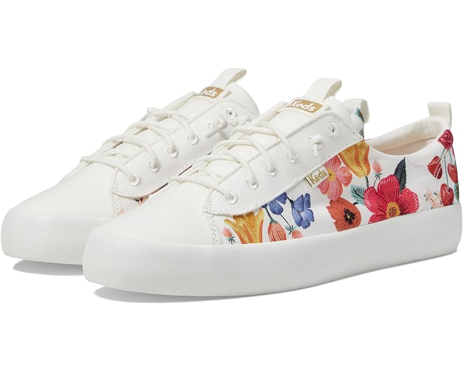 

Кроссовки Keds Keds X Rifle Paper Kickback Blossom, цвет White/Multi