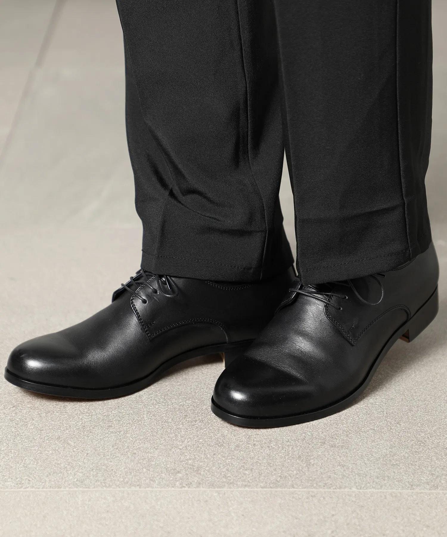 Мужские туфли дерби PADRONE DERBY PLAIN TOE SHOES — фото 2