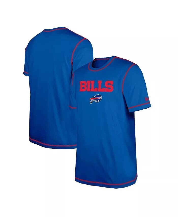 

Мужская футболка с принтом Royal Buffalo Bills Third Down Puff New Era