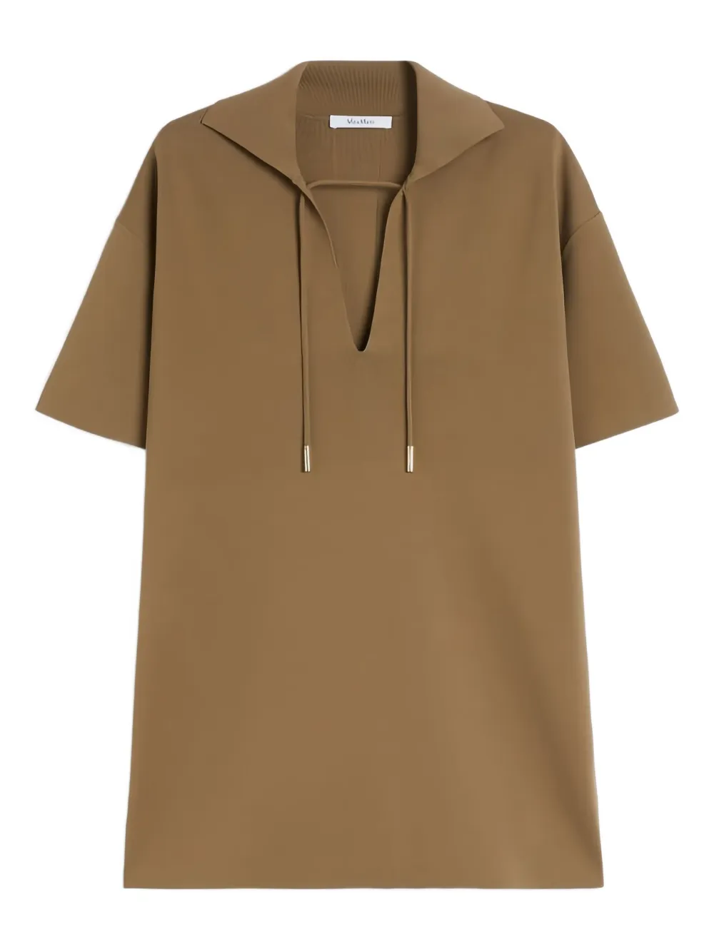 

Блузка с короткими рукавами MAX MARA, коричневый