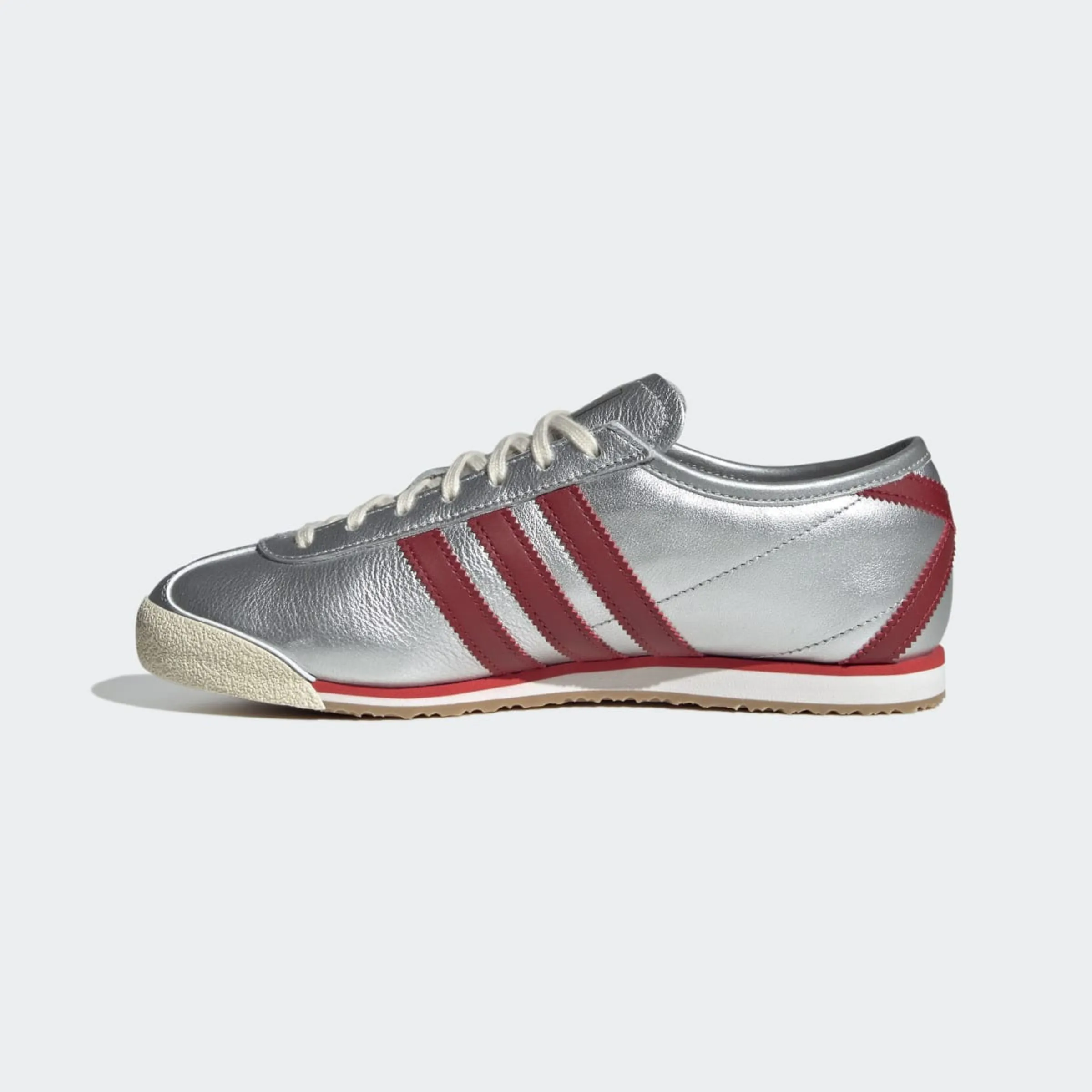 Женские повседневные кроссовки Италия Adidas, серебряный — фото 4