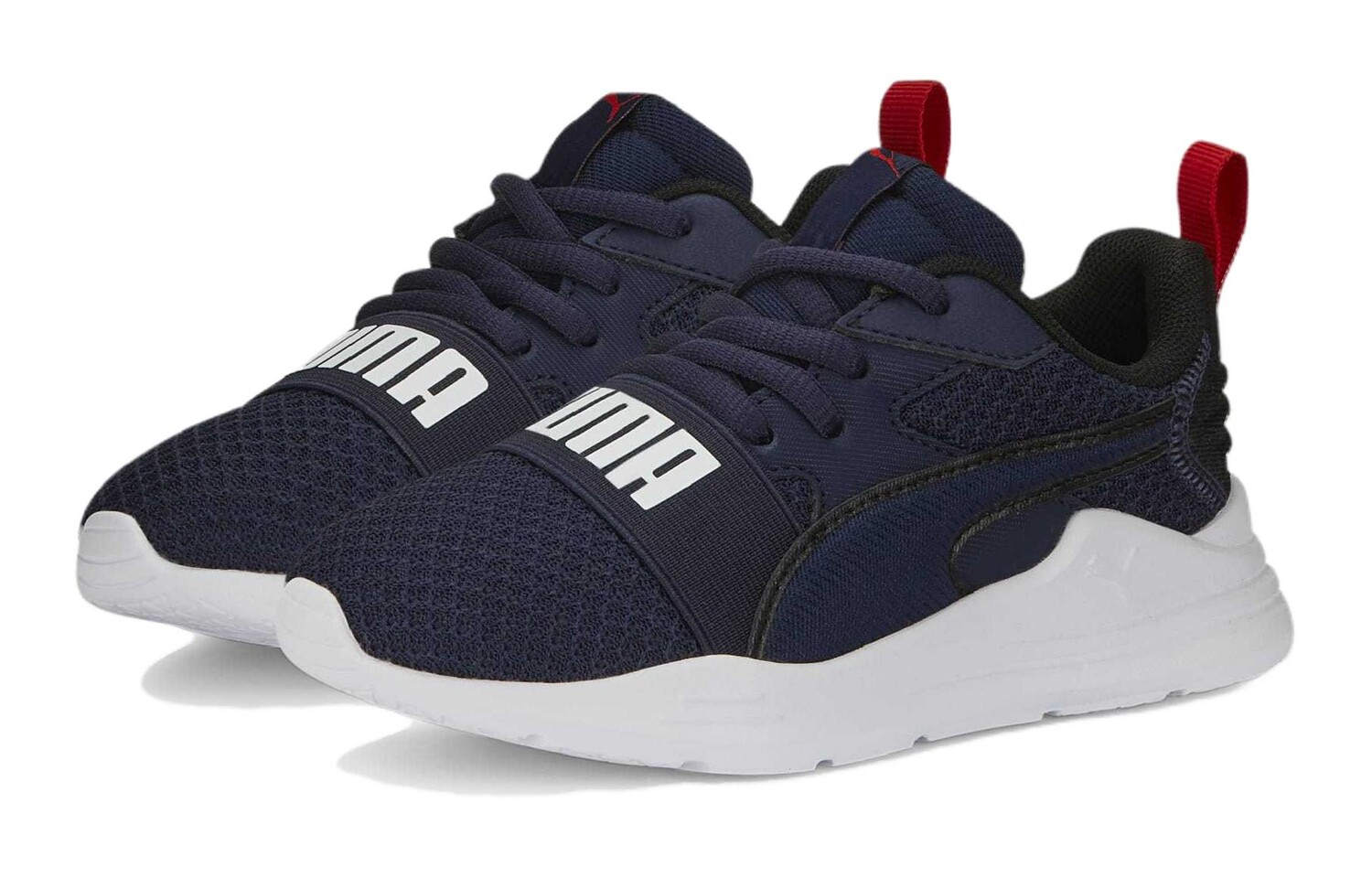 Кроссовки Puma Wired Kids Lifestyle Shoes Kids, темно-синий — фото 2