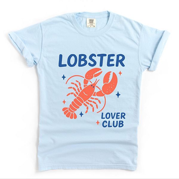 

Футболка Lobster lover club с принтом Simply Sage Market, Chambray