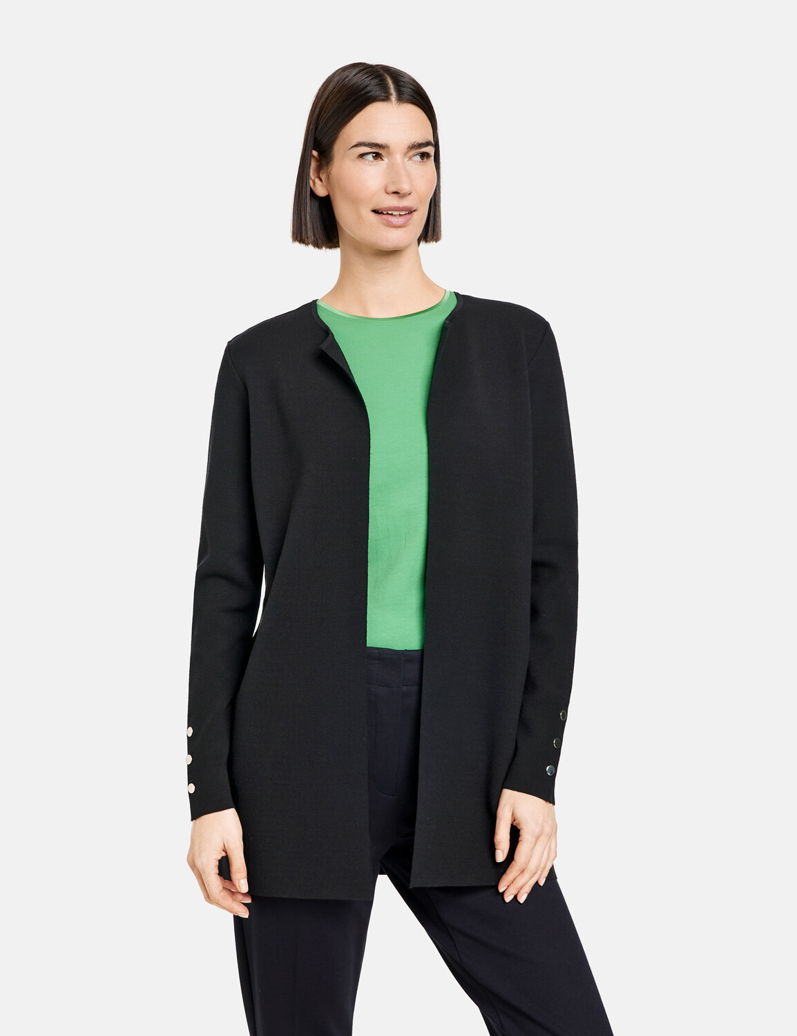 

Кардиган Gerry Weber Jacke Strick, черный