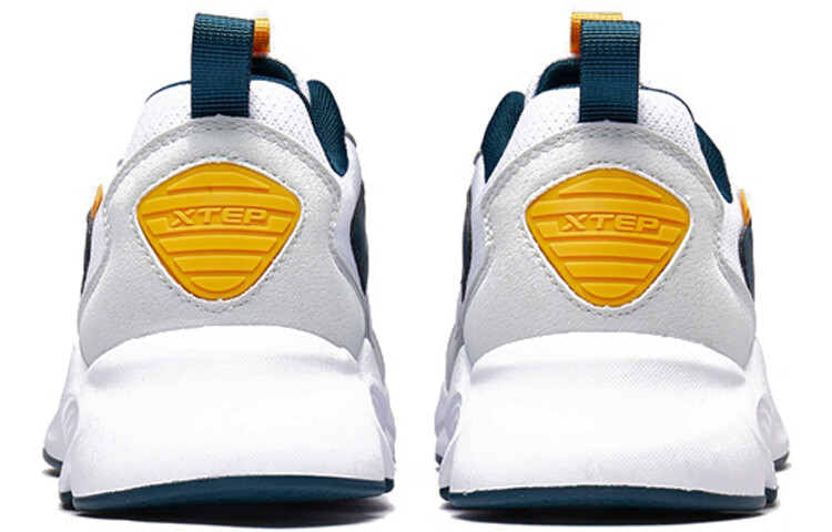 Кроссовки XTEP Casual Shoes Men Low-Top White Gray Green — фото 3