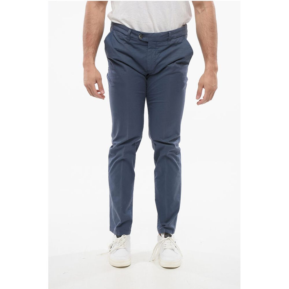 

Брюки-чиносы ID Stretch из хлопка Corneliani, Blue