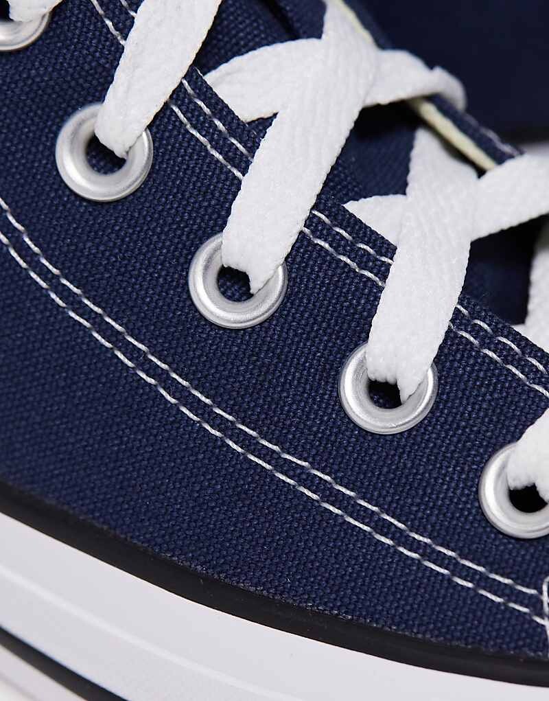 

Converse – Chuck Taylor All Star Hi – Темно-синие кроссовки, Синий, Converse – Chuck Taylor All Star Hi – Темно-синие кроссовки