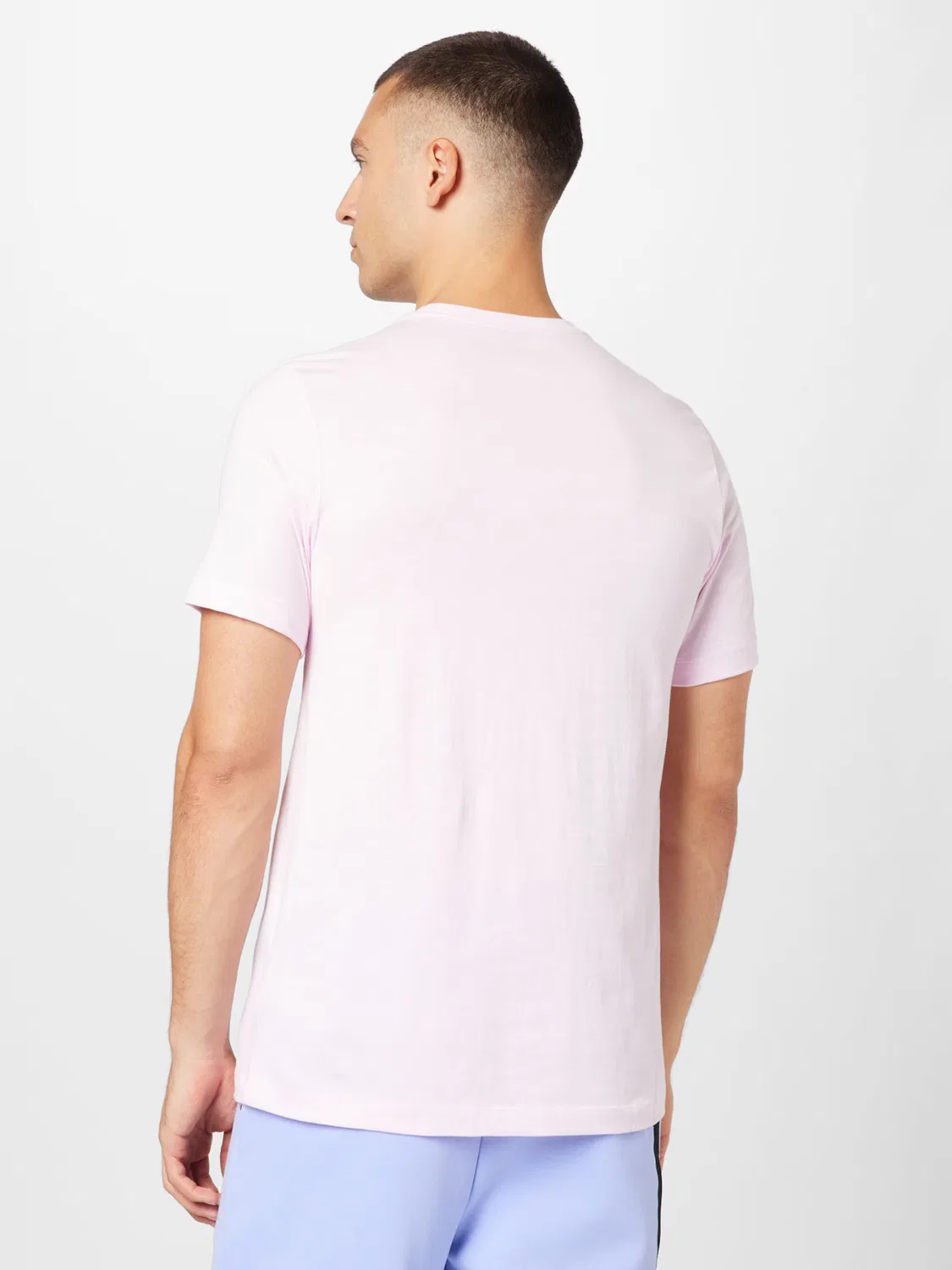 Футболка прямого кроя 'Club' Nike Sportswear, Pastel Pink — фото 4
