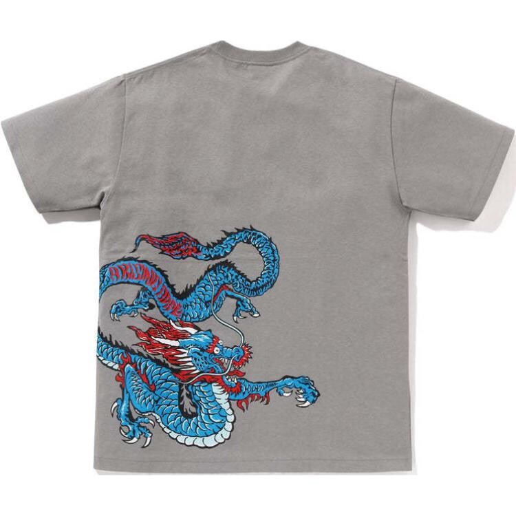 Футболка для мужчин из серии A Rising Bape A Bathing Ape, серый — фото 4