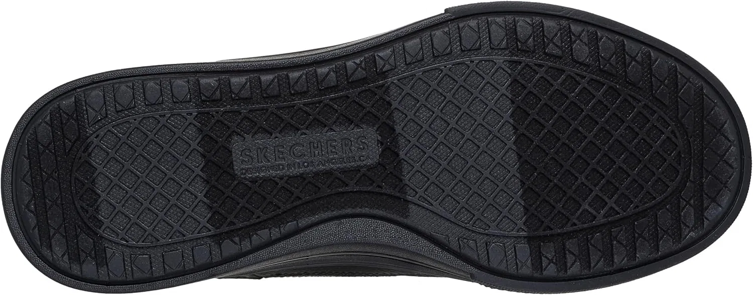 Мужские слипоны Skechers Arch Fit Arcade - Catch Ya There Hands Free, Black — фото 2