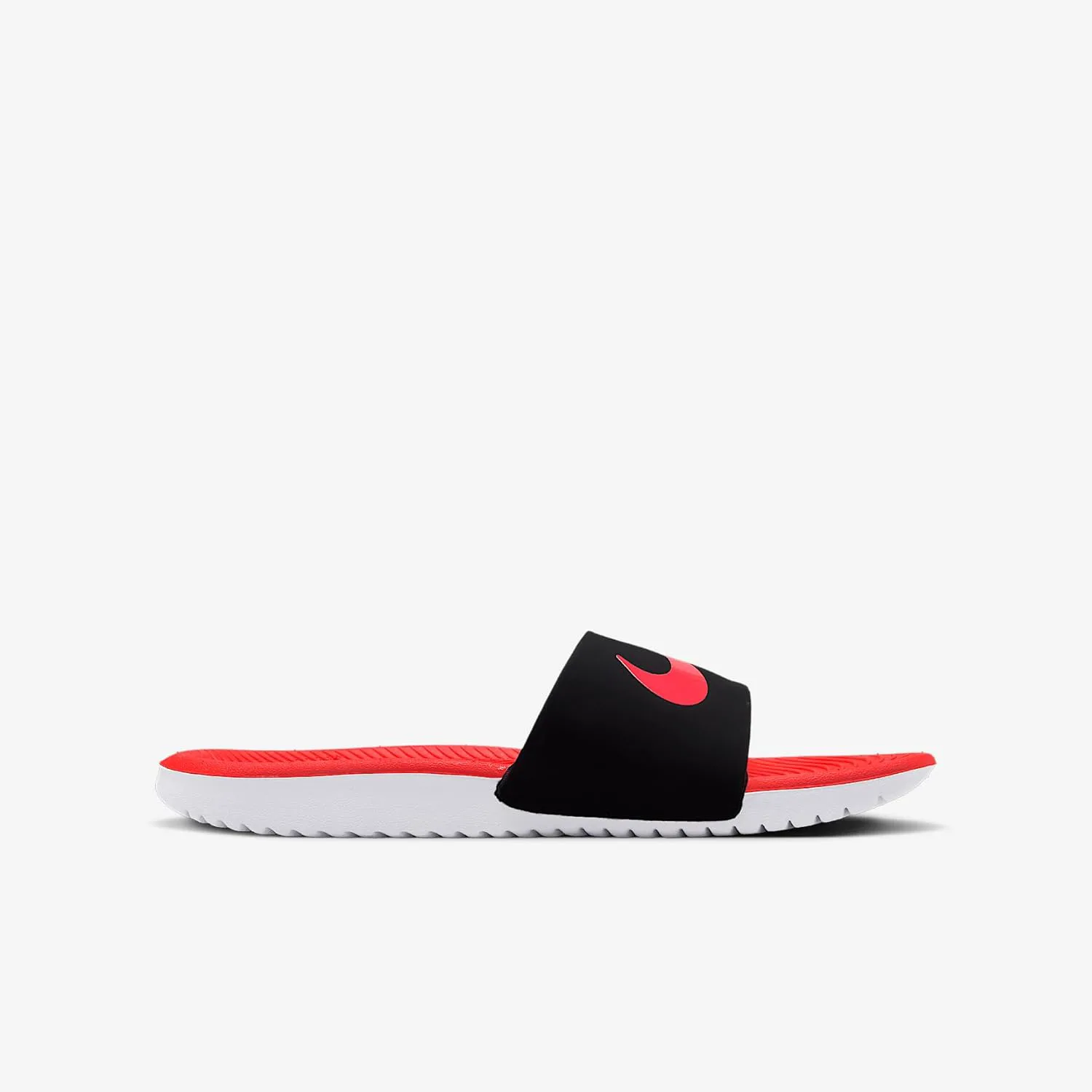 Сандалии Nike Kawa для детей, черный/ярко-малиновый/белый — фото 4