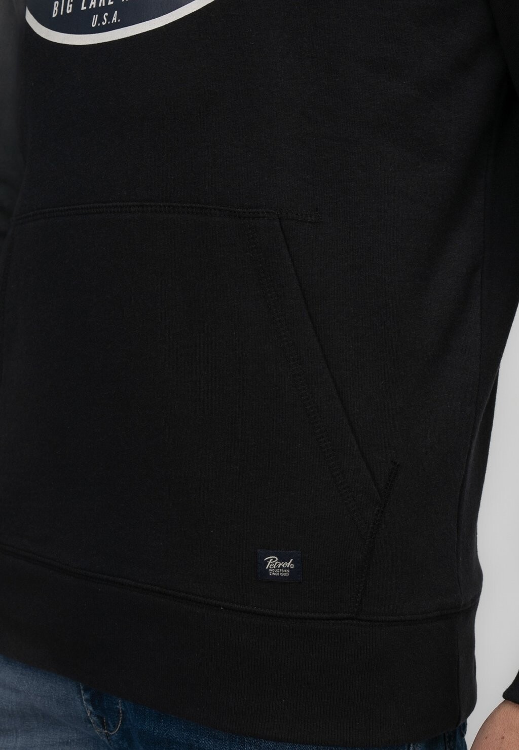 

Толстовка с капюшоном Petrol Industries, цвет Mottled Black