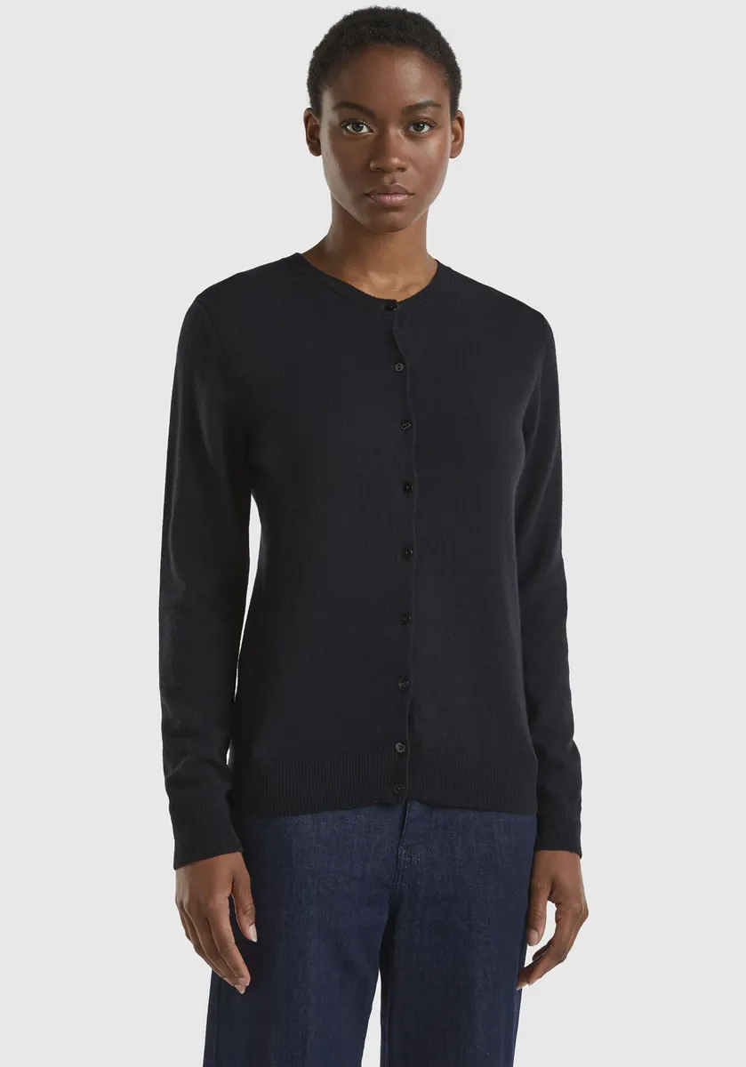 

Кардиган United Colors of Benetton в чистом виде, черный