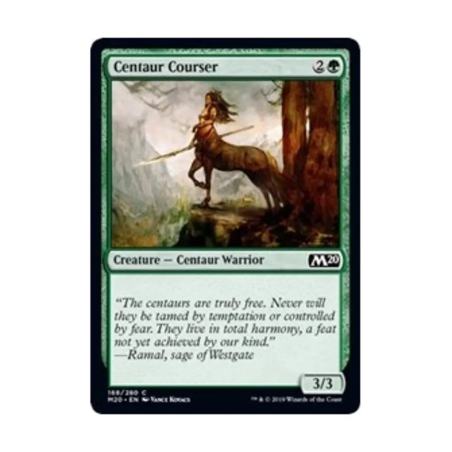 

CCG Кентавр-рысак (клавиша C), MTG - Core Set 2020