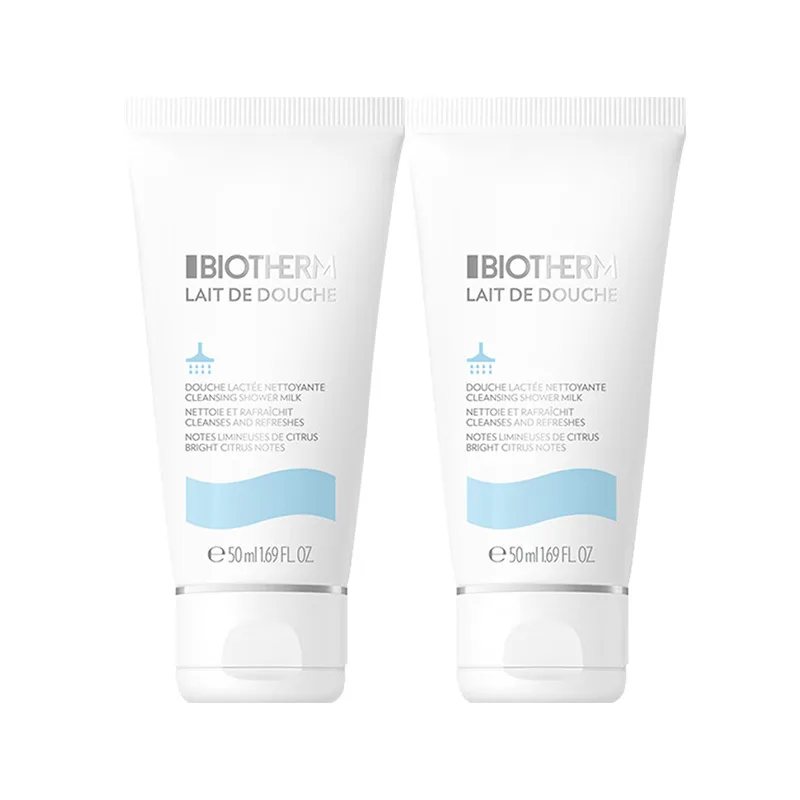 Гель для душа Baymax Bottle увлажняющий с цитрусовым ароматом BIOTHERM, 50ml — фото 3