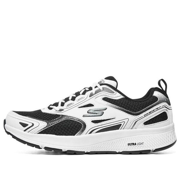 

Кроссовки go run consistent 'black silver' Skechers, черный