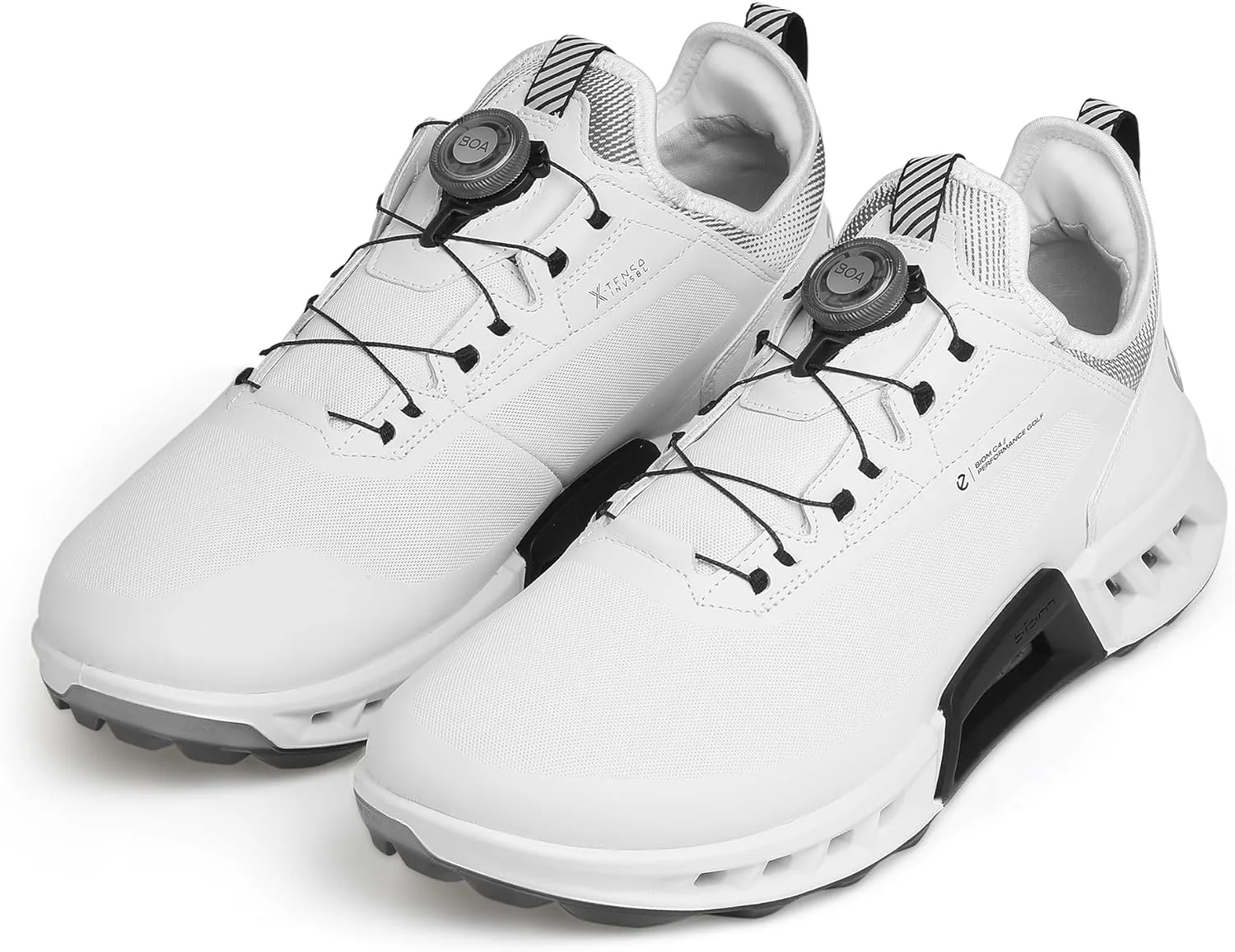 Мужские кроссовки ECCO Biom C4 Boa Gore-Tex водонепроницаемые, белый/черный — фото 3