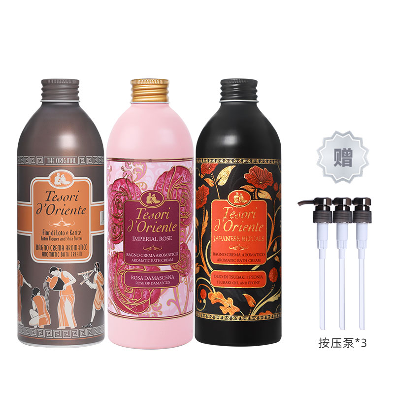 

Ароматный увлажняющий гель для душа премиум-класса, 500 мл Tesori D'Oriente