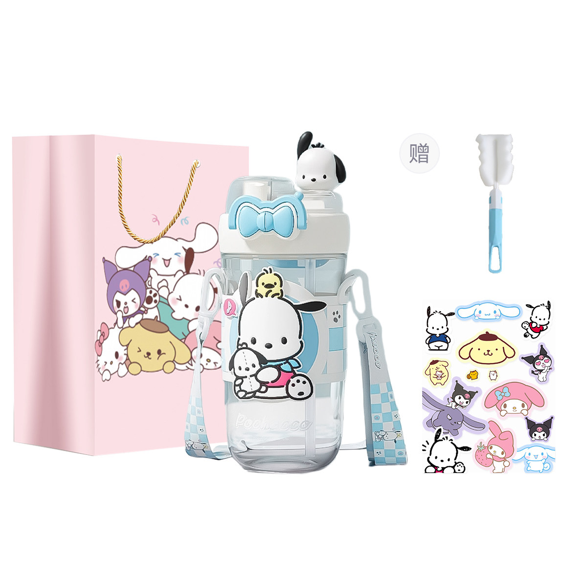 

Пластиковые стаканы My Melody Cinnamoroll 550 мл Sanrio, Pochacco
