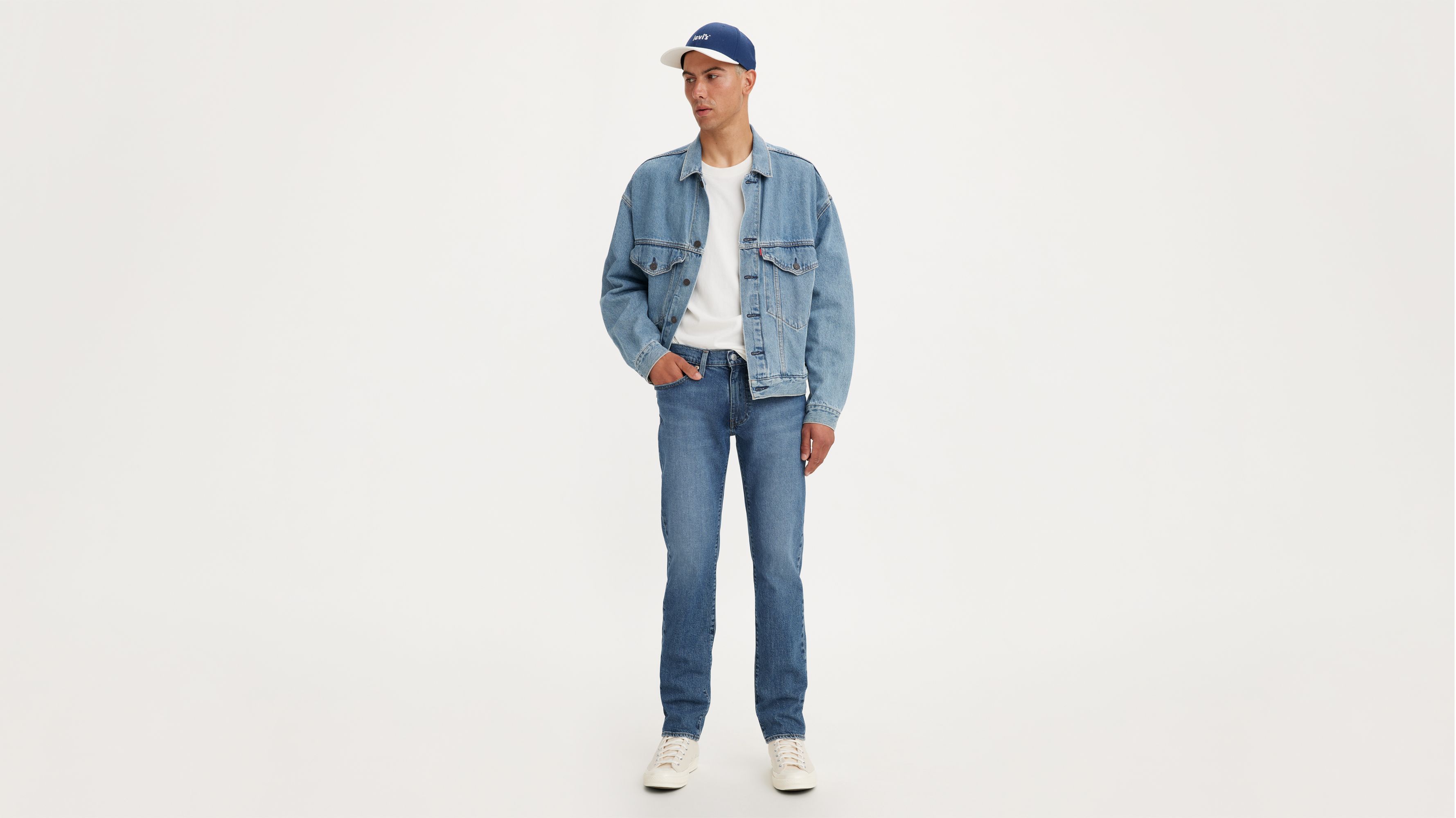

511 Slim Fit Selvedge мужские джинсы Levi's, цвет Brighter Days Selvedge - Medium Wash - Stretch