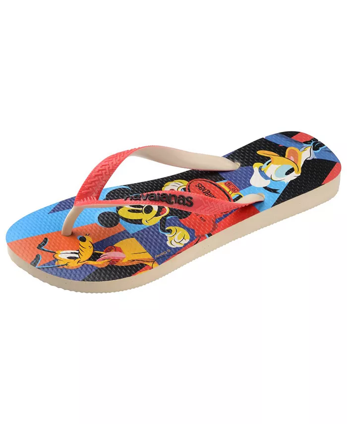 Стильные мужские сандалии Disney Havaianas, коричневый/бежевый — фото 3