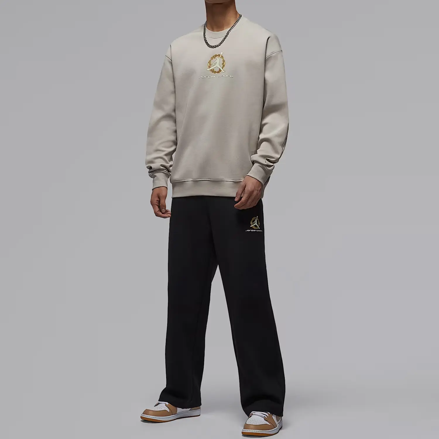 Jordan Dri Fit повседневные брюки мужские Black — фото 4