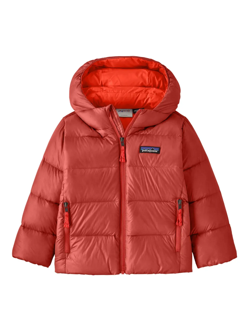 

Куртка с капюшоном на молнии Patagonia Kids, красный