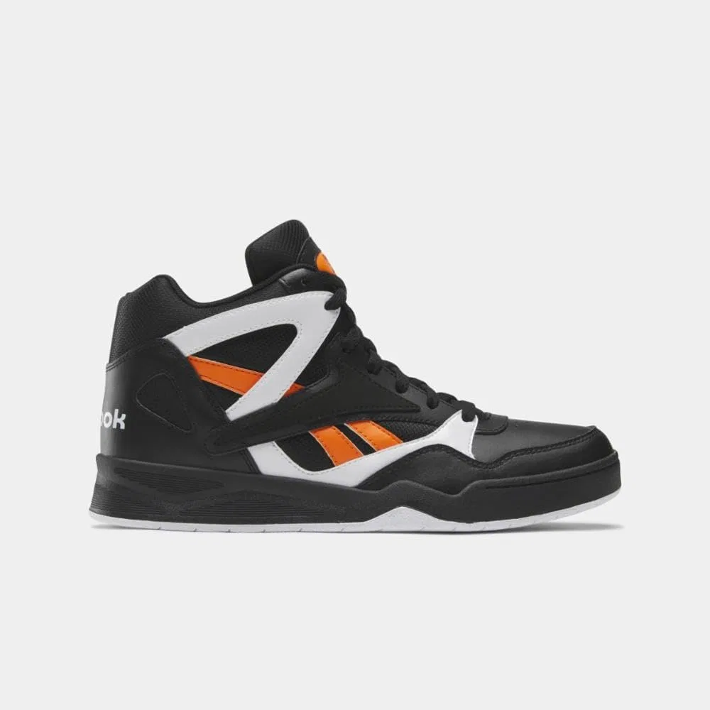 Баскетбольные кроссовки Reebok Unisex BB4590 High Top, Smash Orange Black White — фото 3