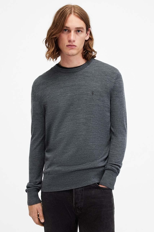 

Шерстяной свитер MODE Allsaints, темно-синий